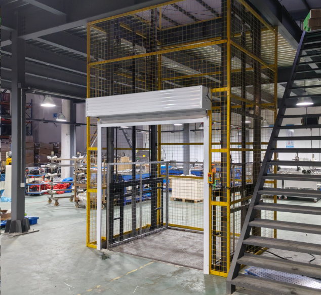 吉水食品厂物料提升